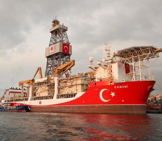 carousel turkey gas gathering boat drilling ship